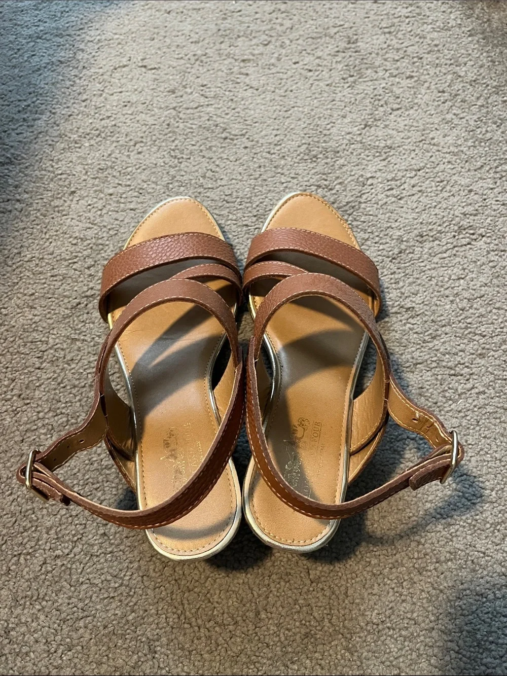 Coach and Four Wedges Size 6.5